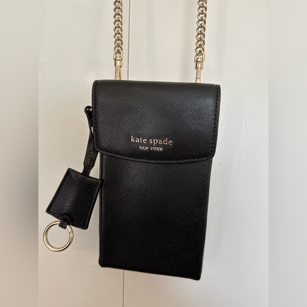 Kate Spade Black Phone Wallet Crossbody